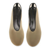 Tulle Mesh Ballet Flats for Women Round Toe Casual Comfortable Ballerina Flats