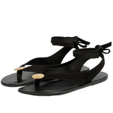 Ankle Strappy Flip Flops Flat Slides Sandals