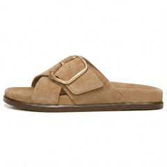 Buckle Straps Slide Flat Beach Sandals