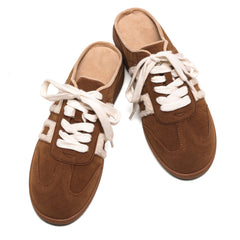 Women's Slip On Sneakers Mules Slides Flats