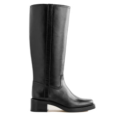 Knee High Boots for Women Square Toe Boots Casual Comfortable Chunky Block Heel Tall Boots Riding Boots