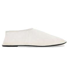 Mesh Sock Ballet Flats for Women Nylon Tulle Slip on Mary Jane Flats Sheer Comfortable Casual Dress Ballerina Shoes