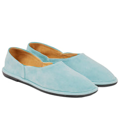 Suede Ballet Flats for Women Round Toe Slip On Casual Ballerina Shoes