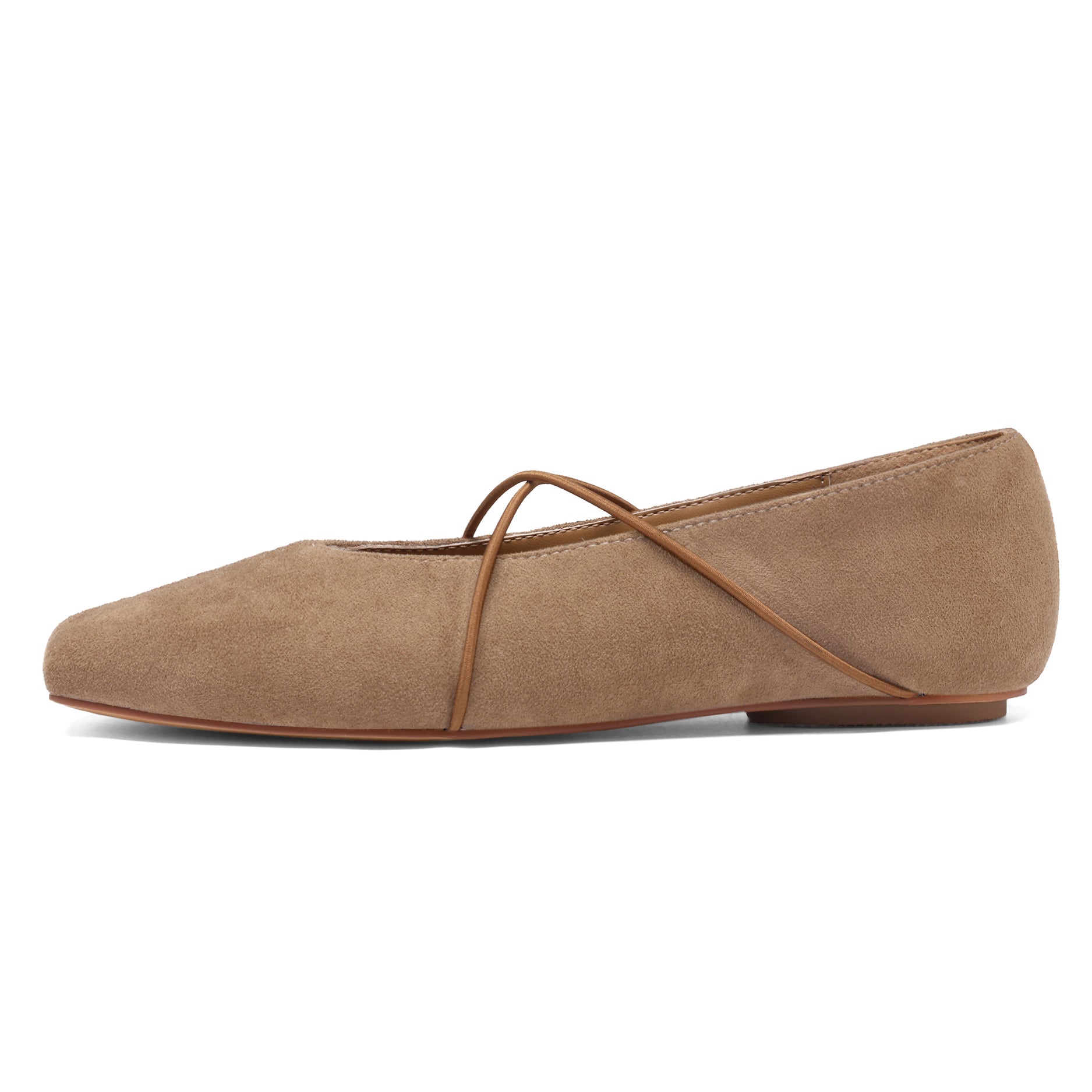 Women's Square Toe Ballet Flats Mary Jane Shoes