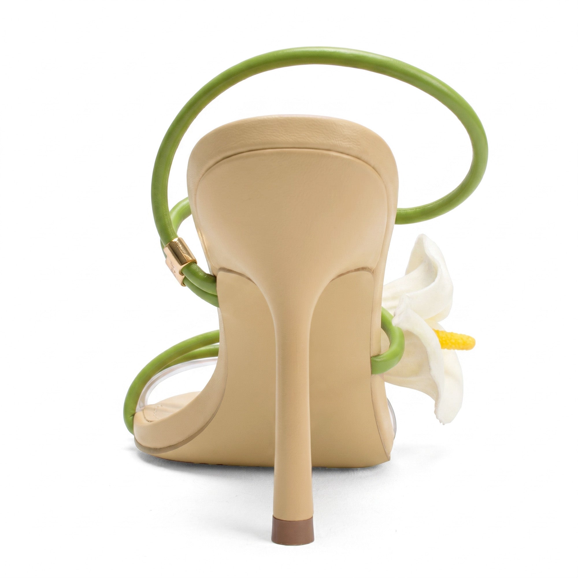 Flower High Heels Calla Lily Heeled Sandals