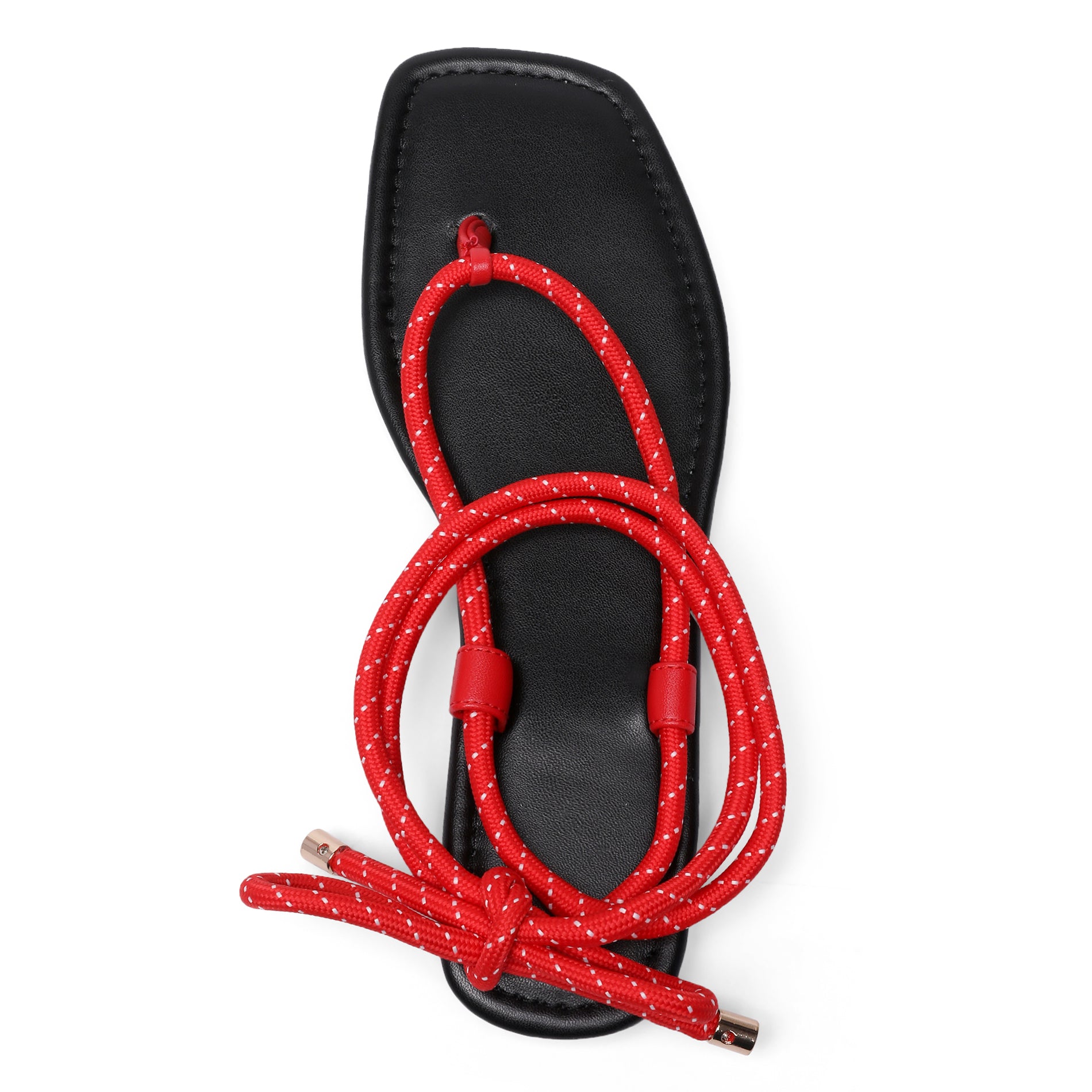 Rope Strappy Thong Flat Beach Sandals