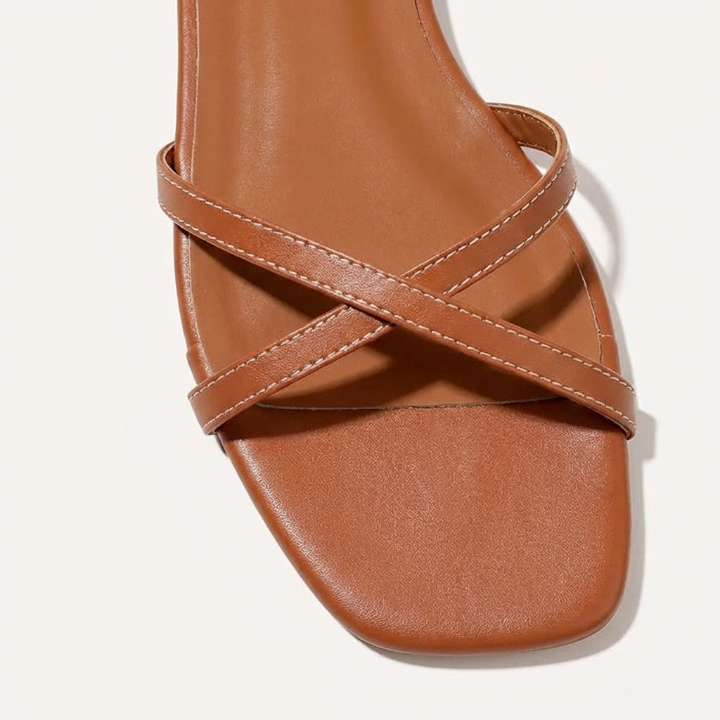 Slides Beach Flats Gladiator Wrap Strappy Sandals