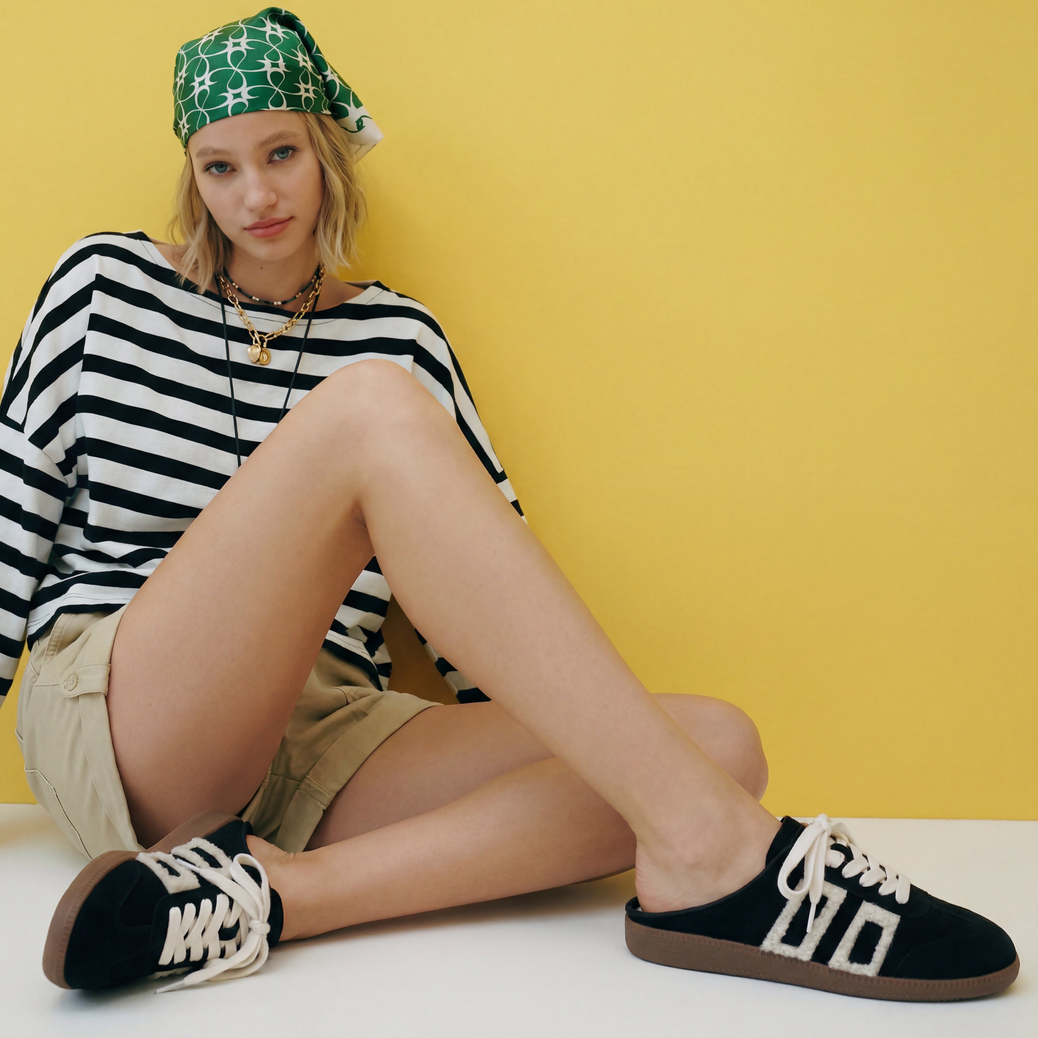 Women's Slip On Sneakers Mules Slides Flats