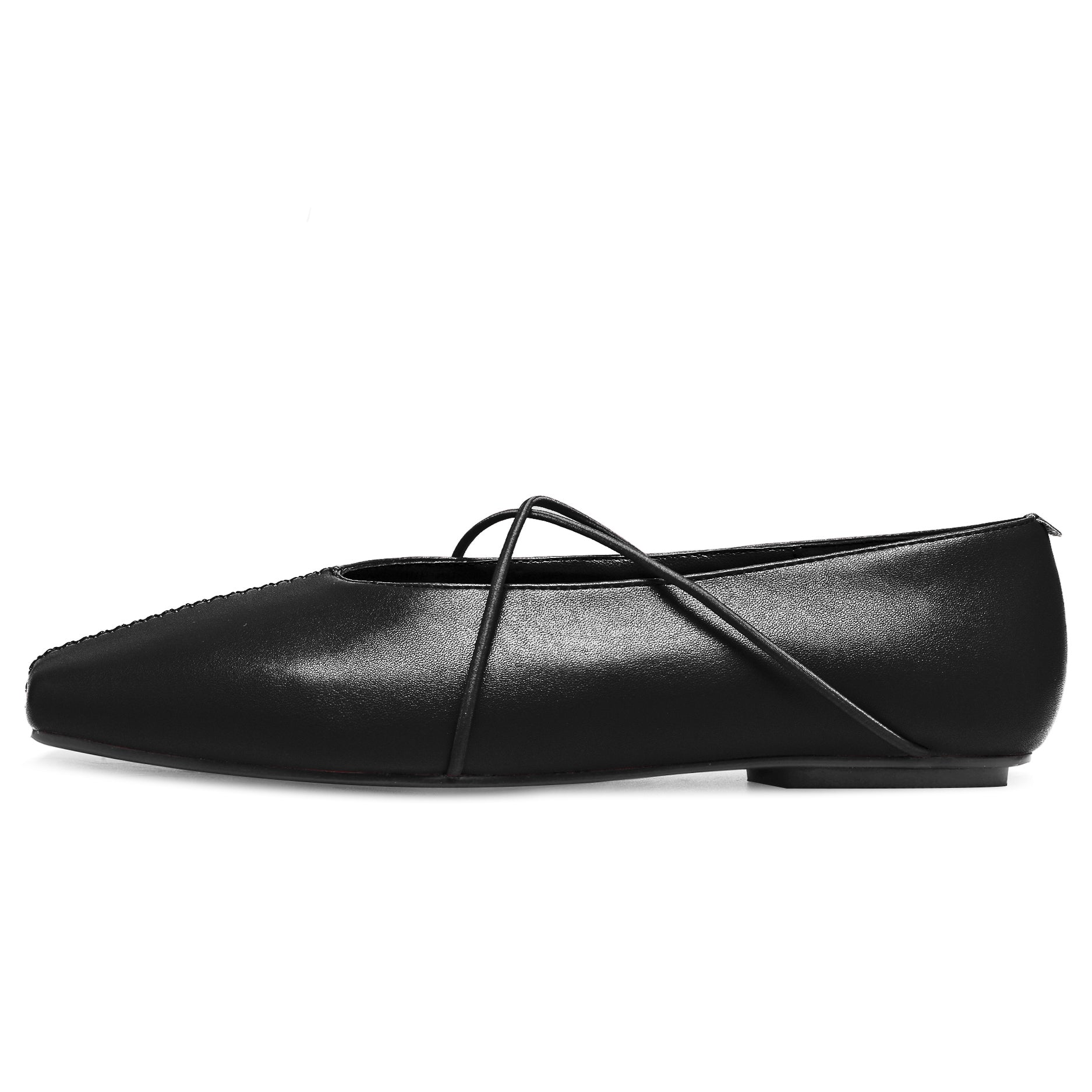 Women's Square Toe Ballet Flats Mary Jane Shoes