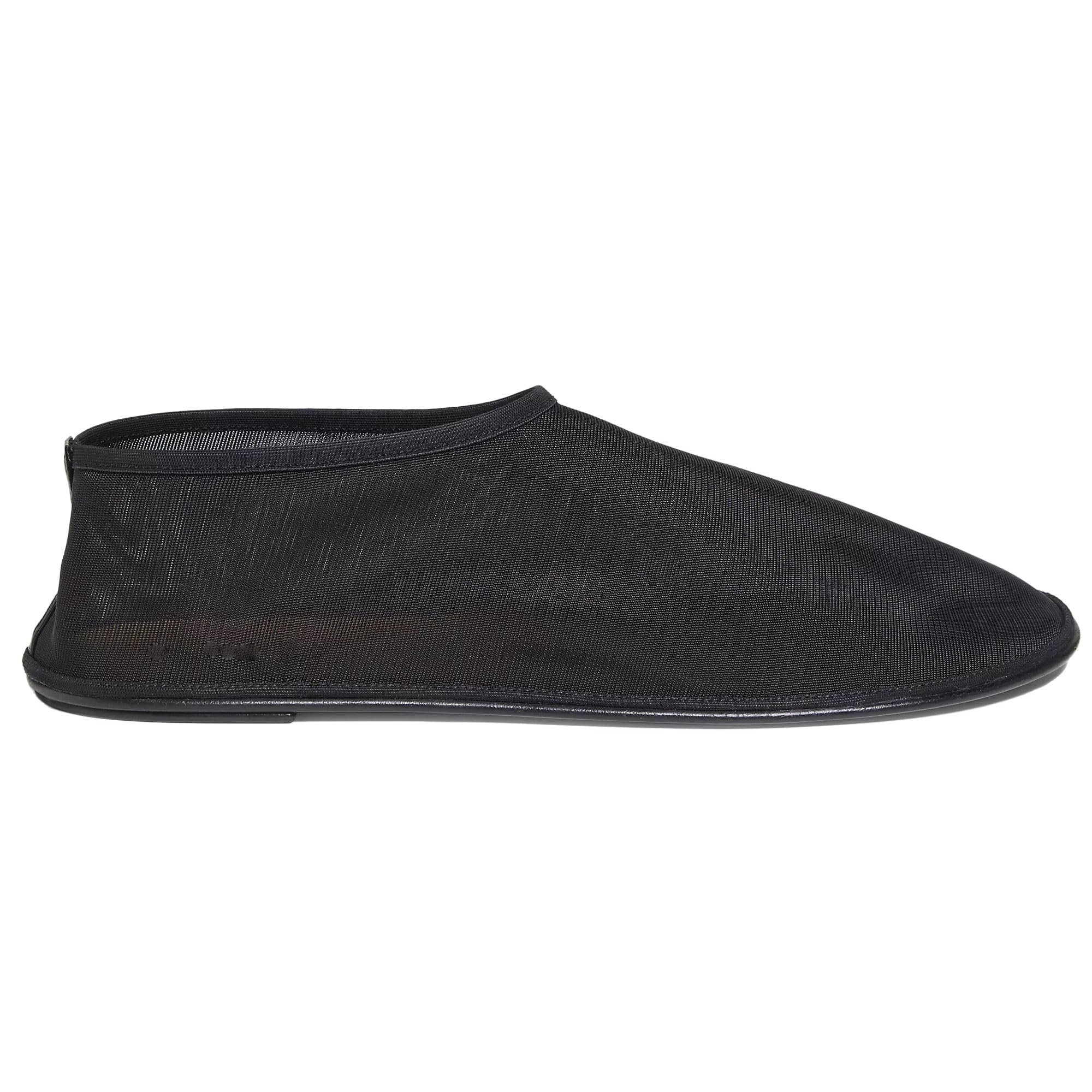 Mesh Sock Ballet Flats for Women Nylon Tulle Slip on Mary Jane Flats Sheer Comfortable Casual Dress Ballerina Shoes