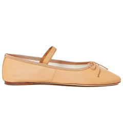 Mary Jane Ballet Flats for Women Woven Flats Elastic Strap Almond Toe Bow Ballerina Shoes